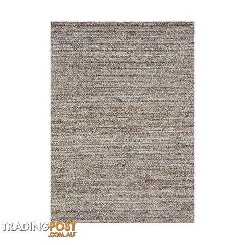 Contemporary Svend Mocha Wool Rug - Unbranded - 7427005872341