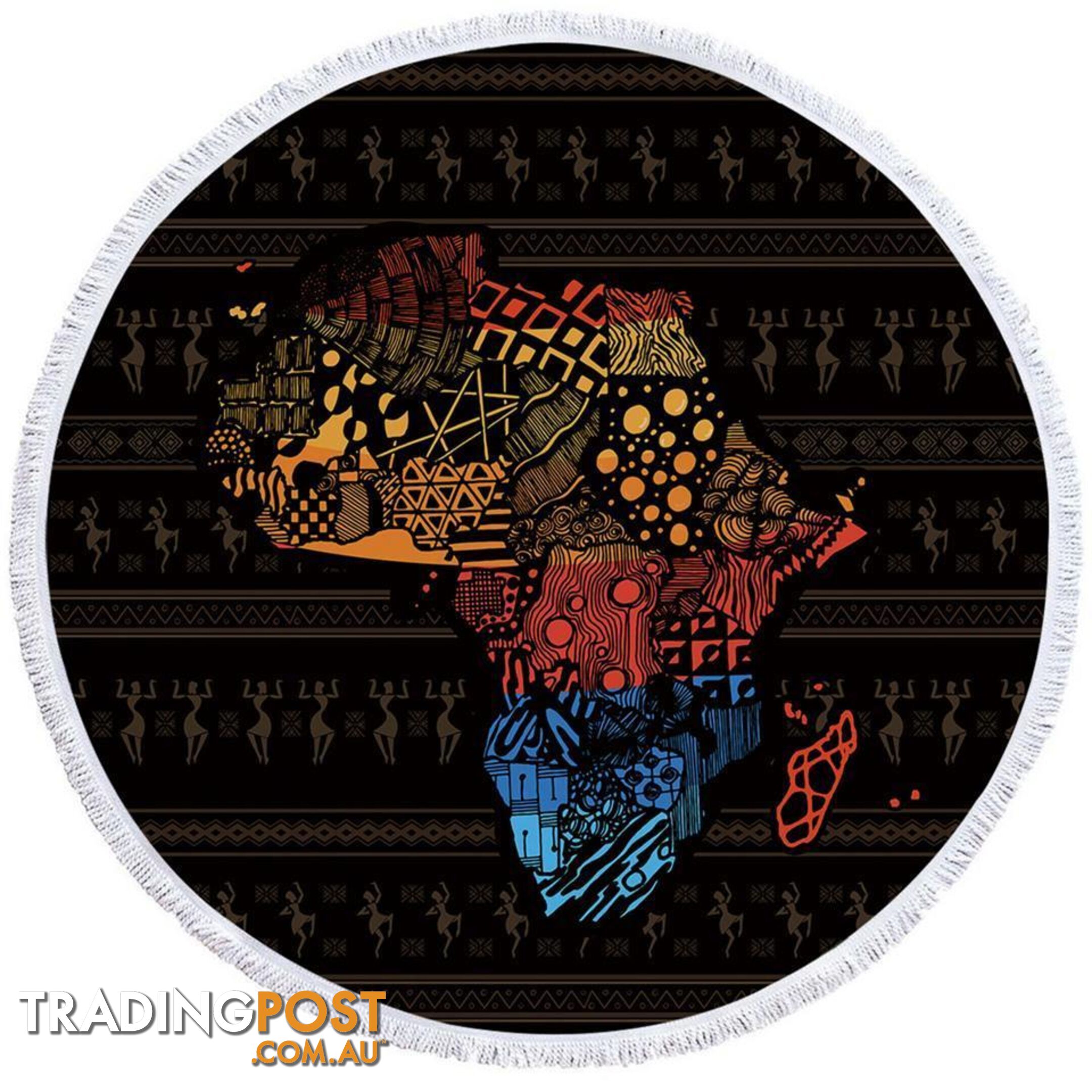 Africa Beach Towel - Towel - 7427046323390