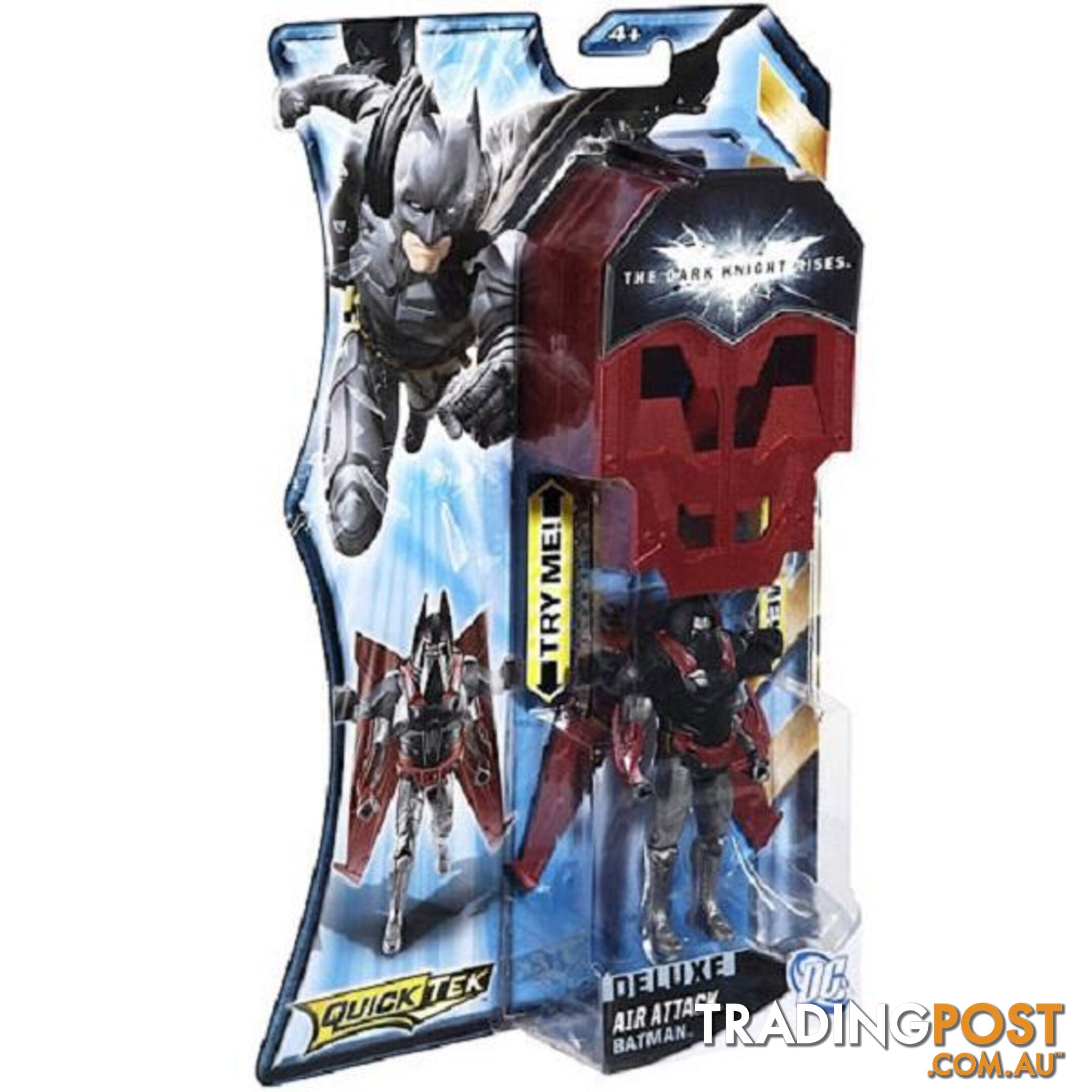 The Dark Knight Rises Deluxe QuickTek Figure - Air Attack Batman - Dark Knight - 4326500387417