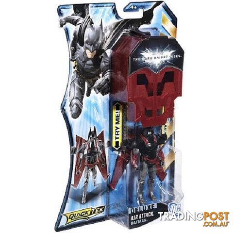 The Dark Knight Rises Deluxe QuickTek Figure - Air Attack Batman - Dark Knight - 4326500387417