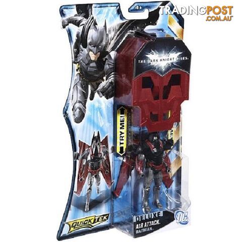 The Dark Knight Rises Deluxe QuickTek Figure - Air Attack Batman - Dark Knight - 4326500387417