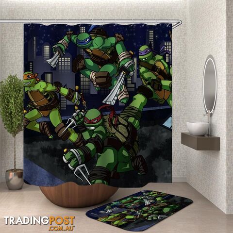 Ninja Turtles Shower Curtain - Curtain - 7427046115414