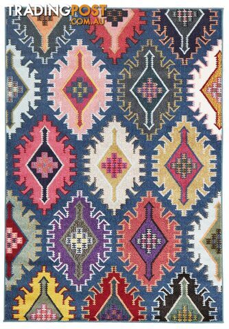 Gemini Modern Mandala Navy Rug - Unbranded - 999999120434