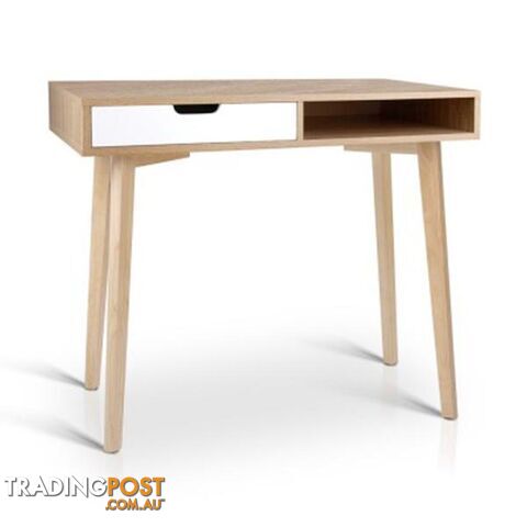 2 Drawer Wood Computer Desk - Artiss - 9350062149751