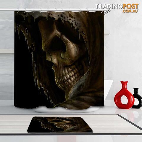 The Soul Taker Skull Shower Curtain - Curtain - 7427046058582