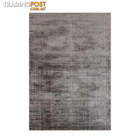 Hampton Grey White Wool Rug - Unbranded - 7427005874369