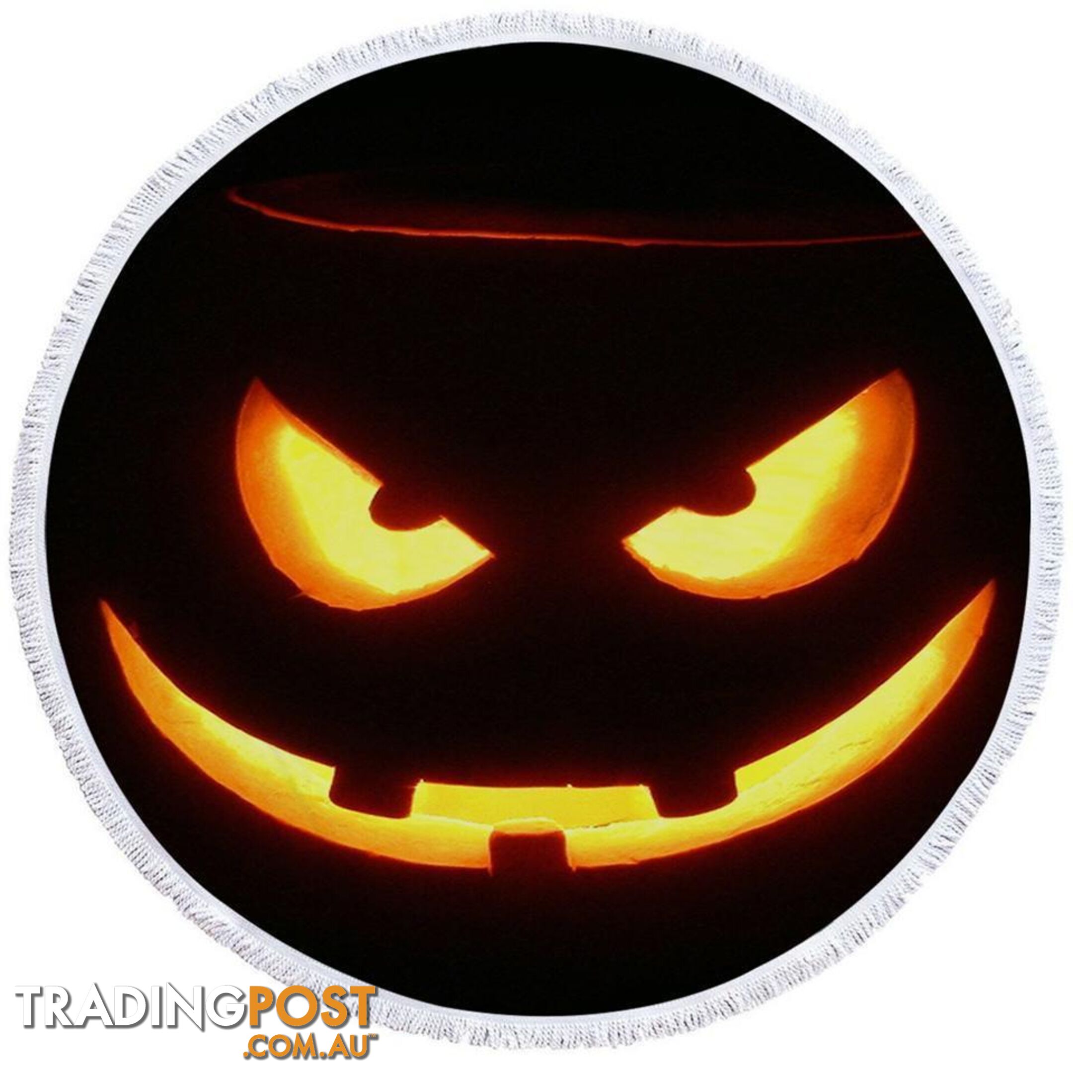 Halloween Smile Beach Towel - Towel - 7427046325660