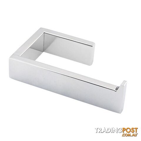 Omar Square Chrome Toilet Paper Tissue Holder Hook - Unbranded - 802405165977