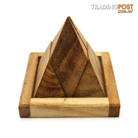 Pyramid Puzzle 4 Pcs - Mango Trees - 7427046199421