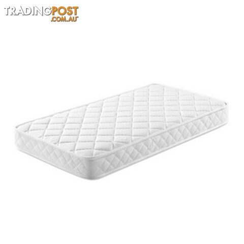 Baby Cot Mattress Pocket Spring Foam Aloe Fabric 13 Cm - Giselle Beddings - 9350062259047