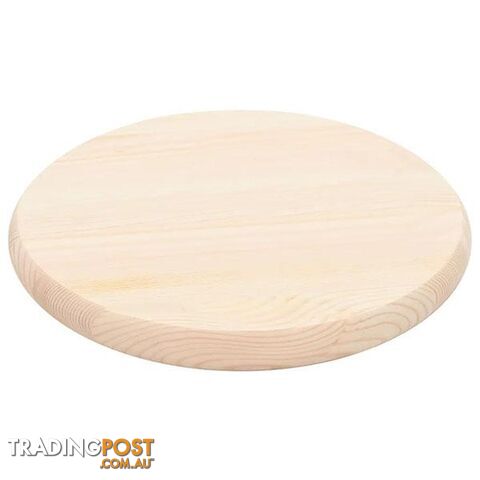 Natural Pinewood Round Table Top - Unbranded - 9476062105150