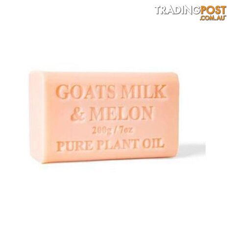 2X 200G Goats Milk Soap And Melon Goat Bar Skin Care - Orku - 7427005852282