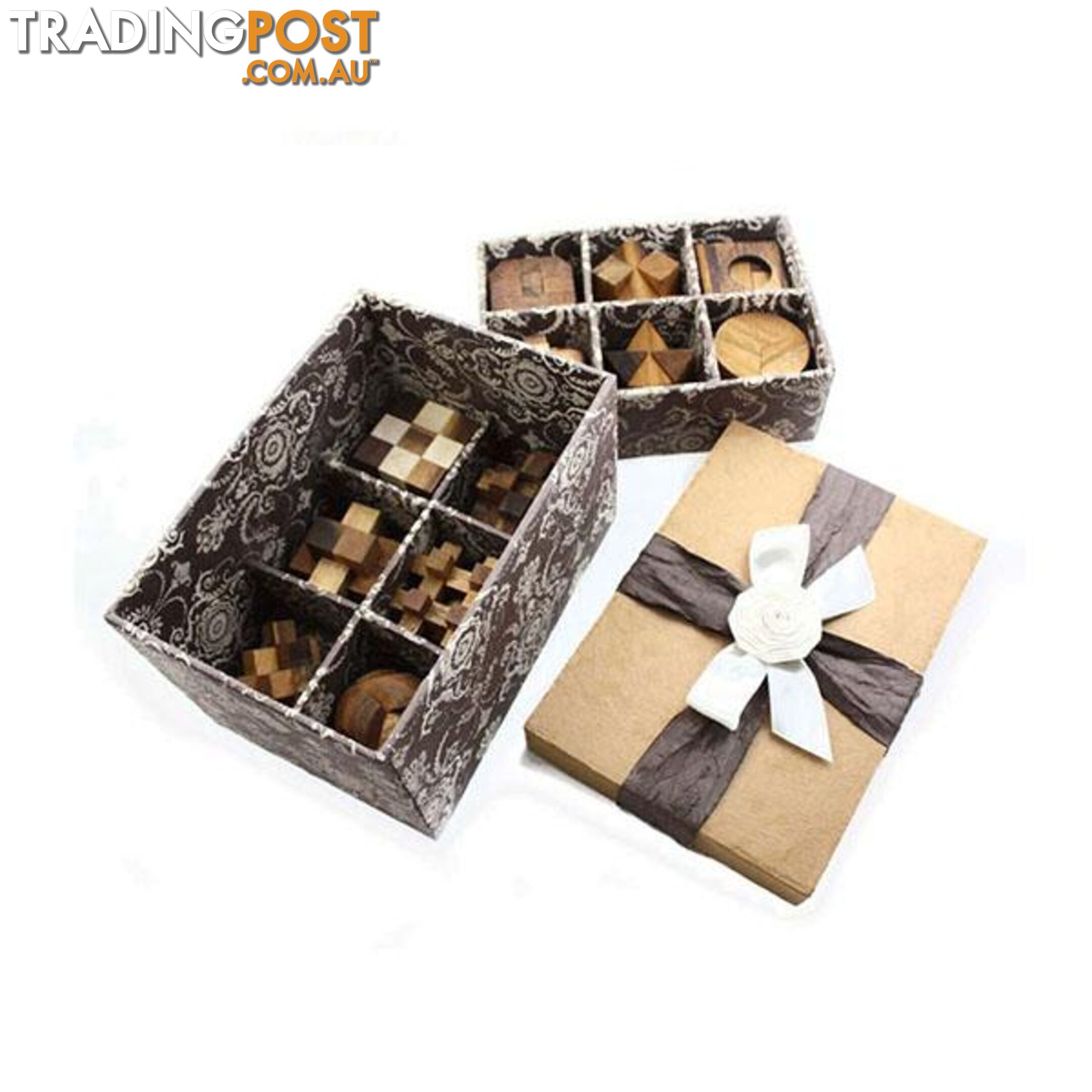 12 Puzzles Deluxe Gift Box Set - Mango Trees - 9476062138738