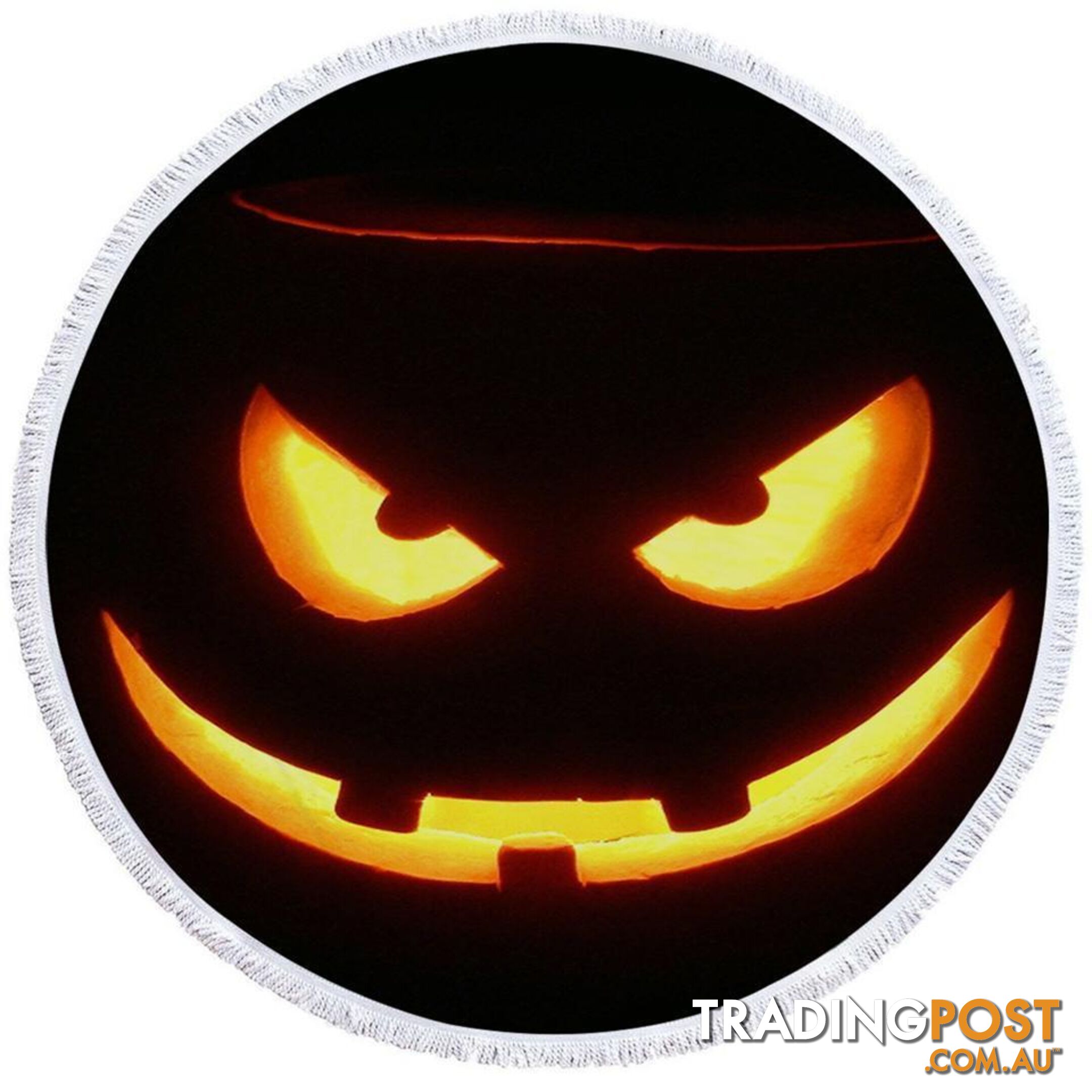 Halloween Smile Beach Towel - Towel - 7427046325653