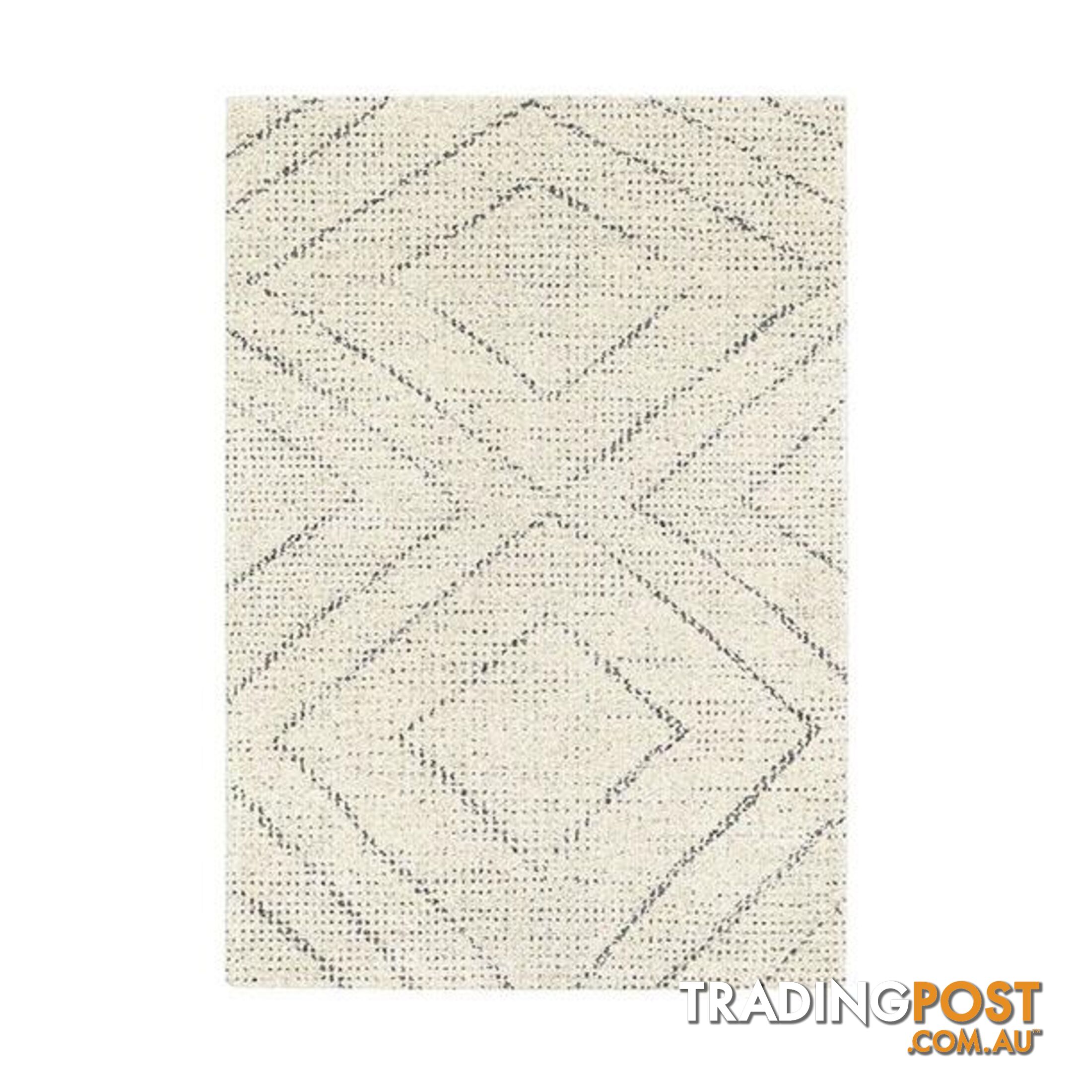 Harlem Cream Polypropylene Rug - Unbranded - 787976629847