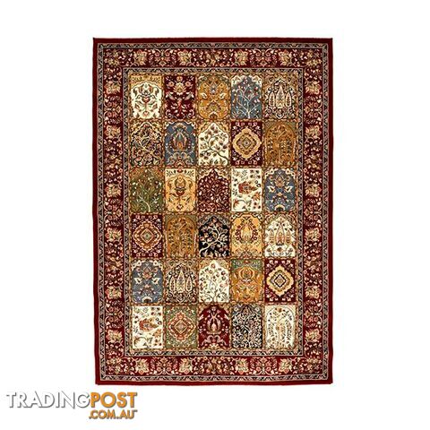 Nain Red Traditional Rug - Unbranded - 7427046163903