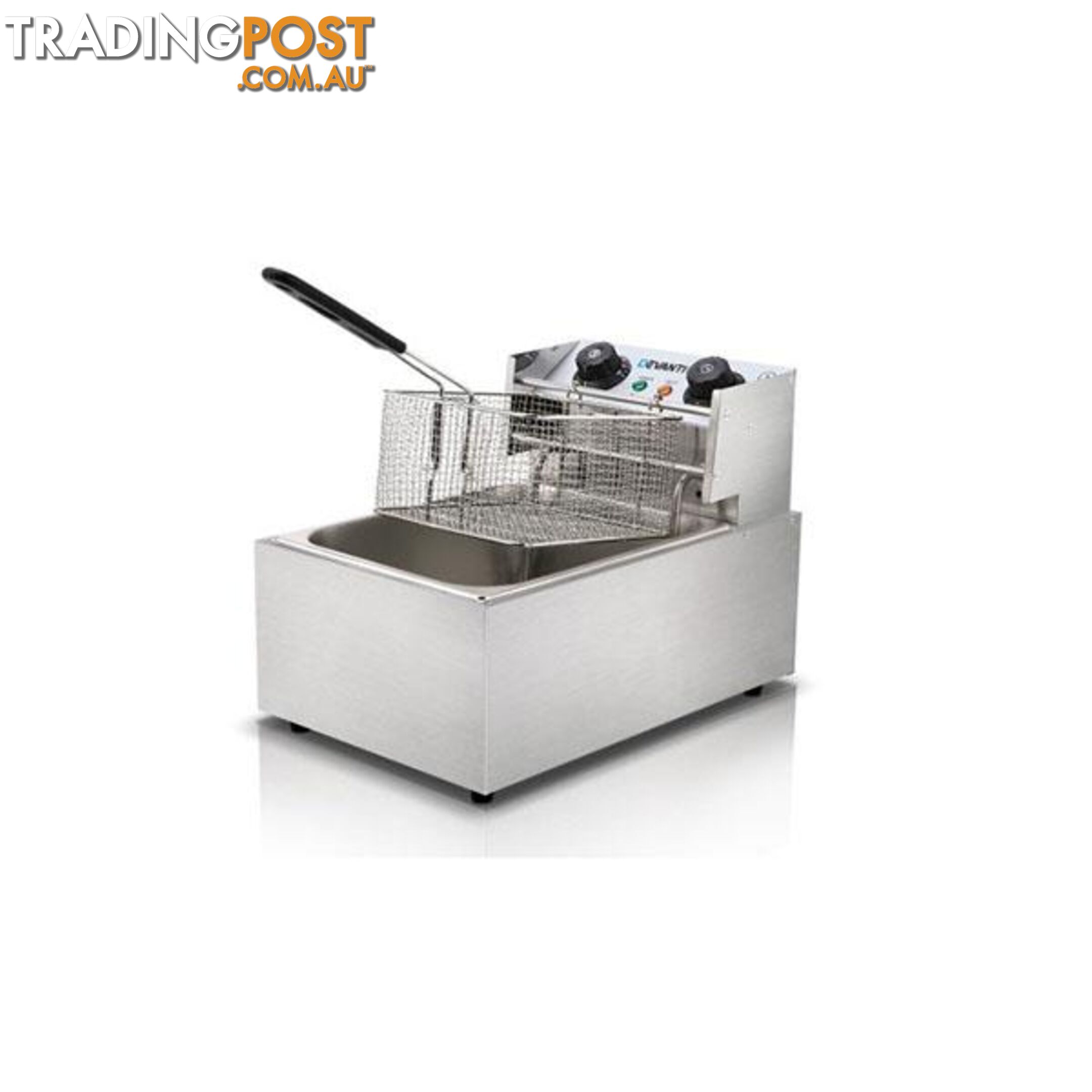 Deep Fryer with Single Basket - Devanti - 4344744405018