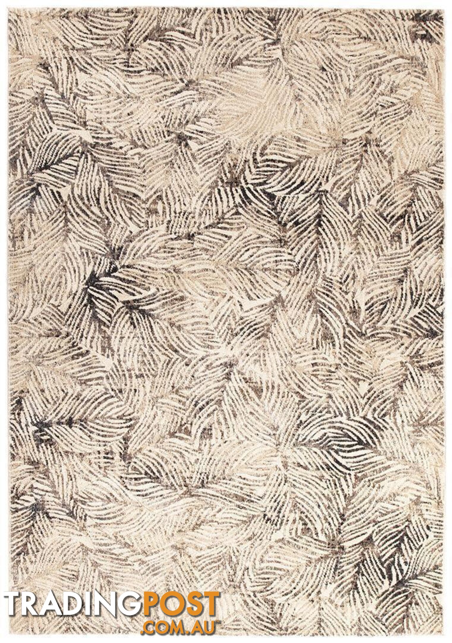 Dreamscape Artistic Nature Modern Charcoal Rug - Unbranded - 8694561186949