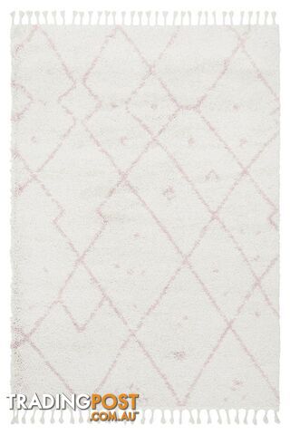 Saffron Yapboz Pink Rug - Unbranded - 9375321878449