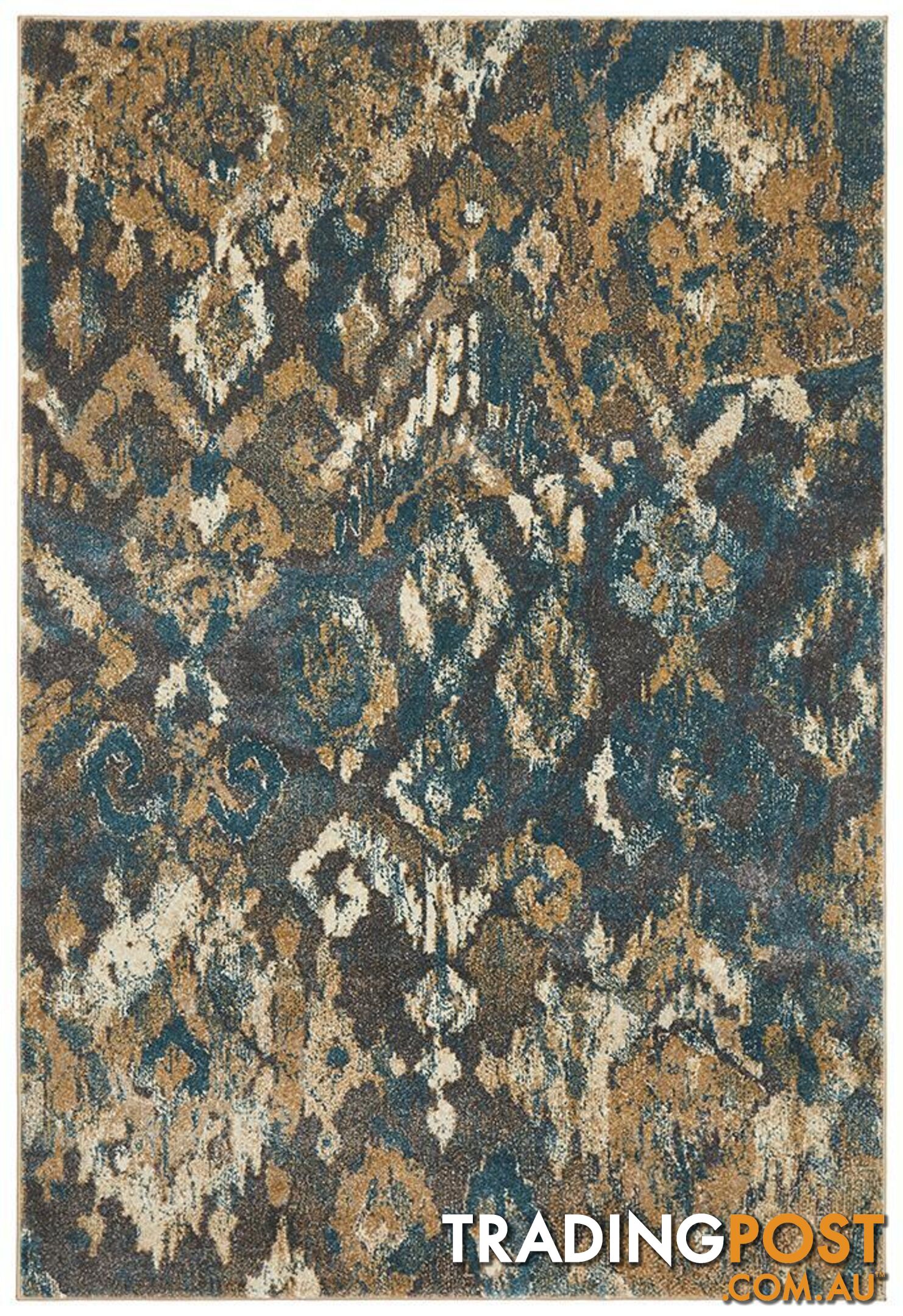 Medina Julia Blue Grey Rug - Unbranded - 9375321834018