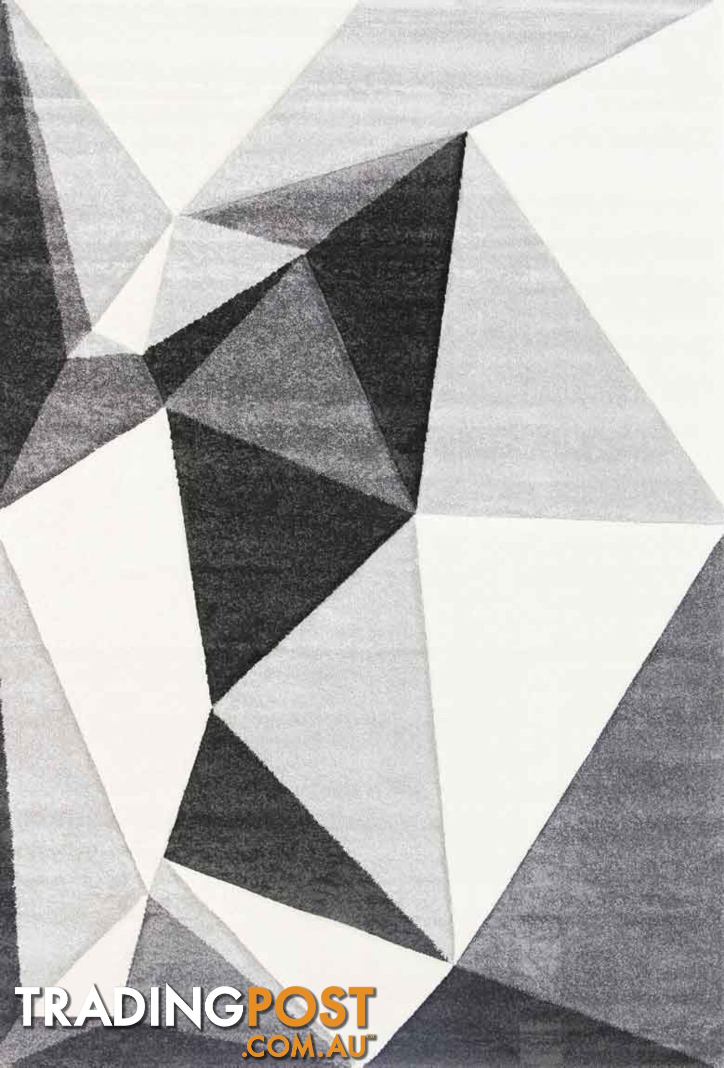 Focus Angles Grey Rug - Unbranded - 4326500316363