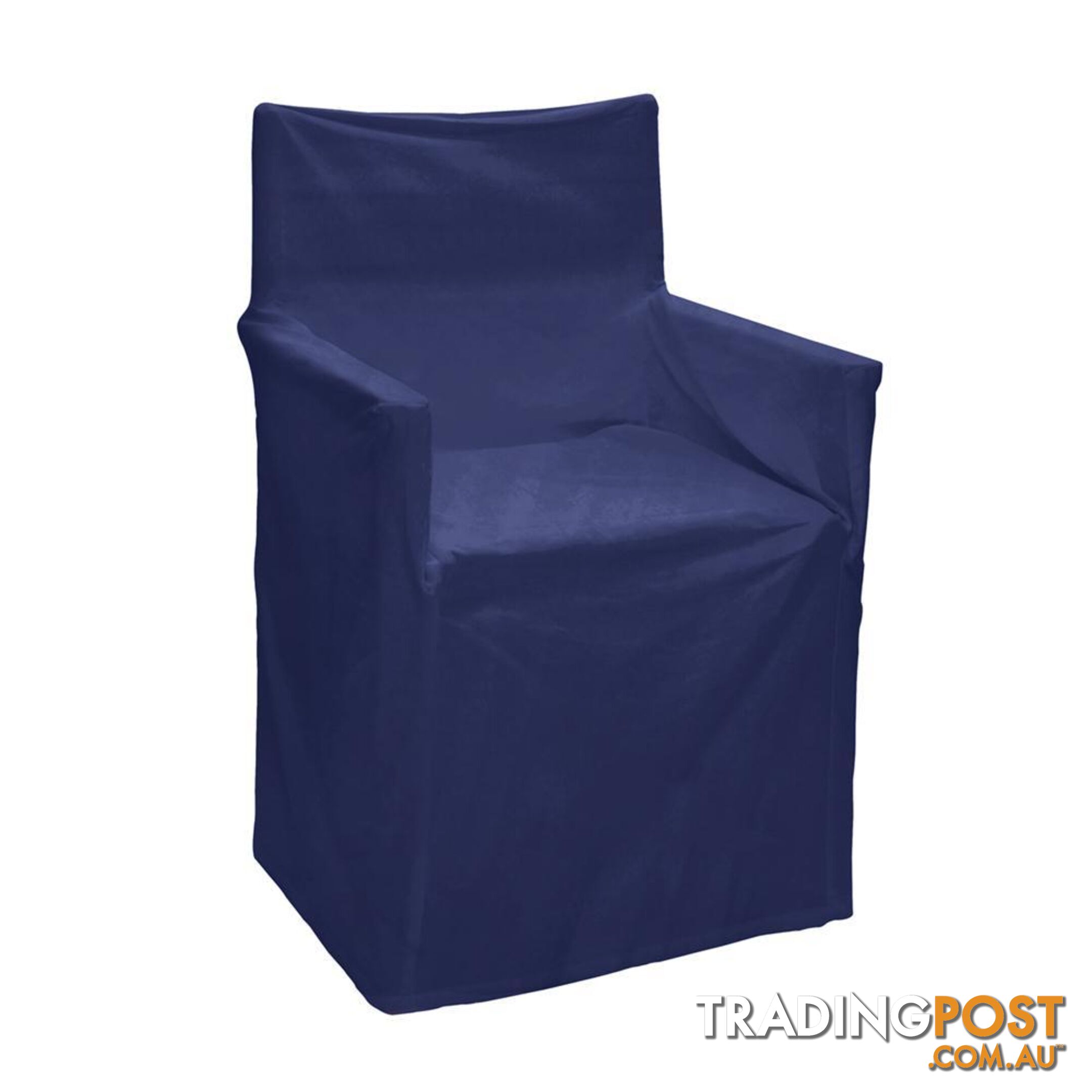 Outdoor Solid Director Chair Cover Std Blue - Unbranded - 7427046103664