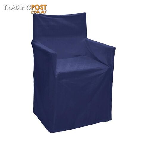 Outdoor Solid Director Chair Cover Std Blue - Unbranded - 7427046103664
