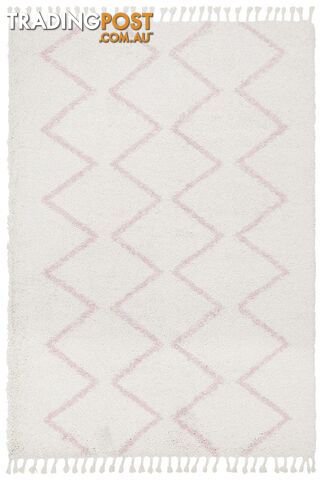 Saffron Zikzakli Pink Rug - Unbranded - 9375321877275