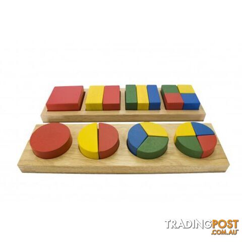 Square-Round Fraction Bar - Qtoys - 8936074260977