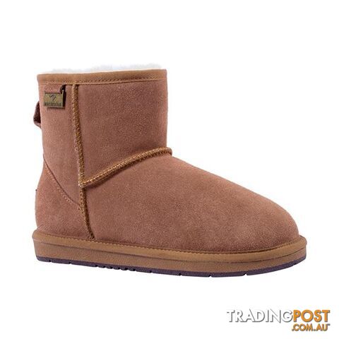 Auzland Classic Leather Water Resistant Mini Ugg Boot - AUZLAND - 822427510326