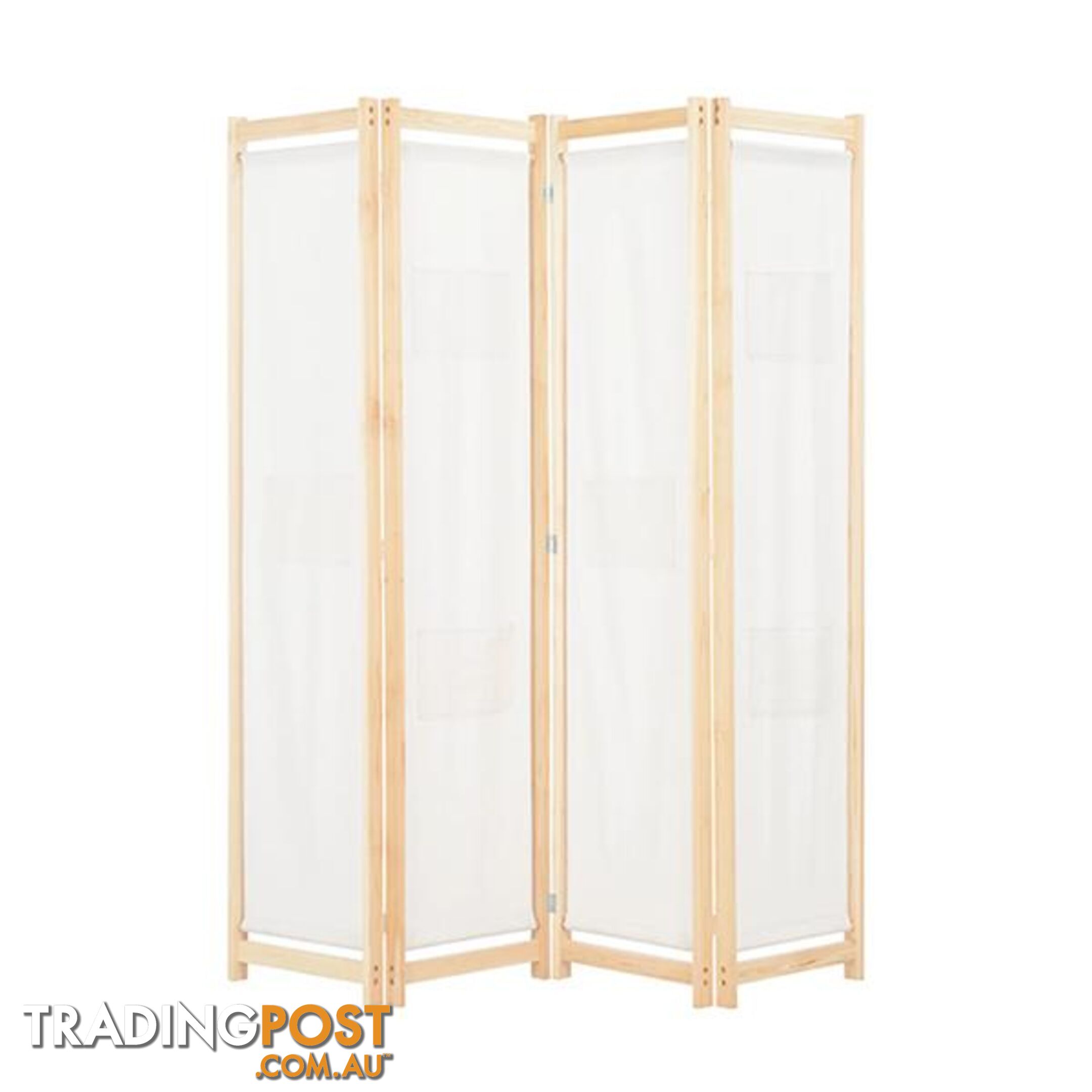 4 Panel Room Divider 160X170X4 Cm Fabric - Unbranded - 787976575915