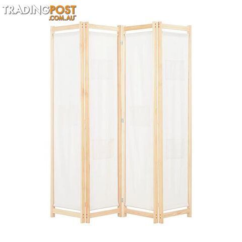 4 Panel Room Divider 160X170X4 Cm Fabric - Unbranded - 787976575915