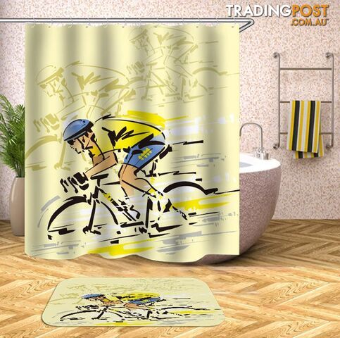 Le Tour de France Shower Curtain - Curtain - 7427045933415