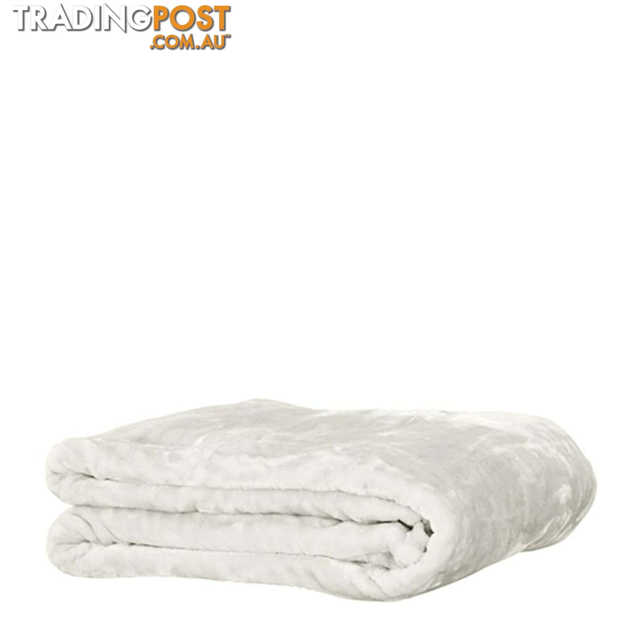 Mink Blanket 220x240cm Ivory - Unbranded - 7427005890710