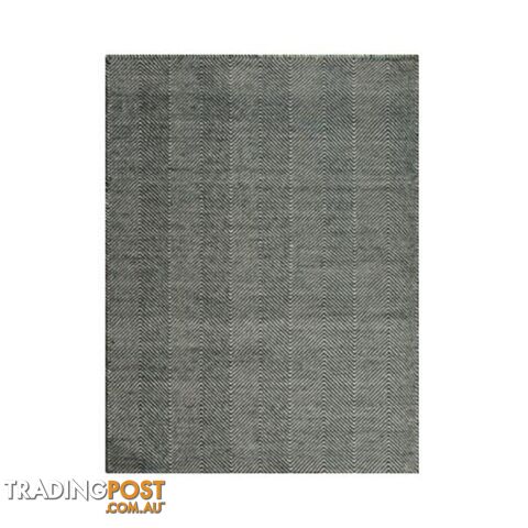 Millie Wool Navy Wool Rug - Unbranded - 787976586423