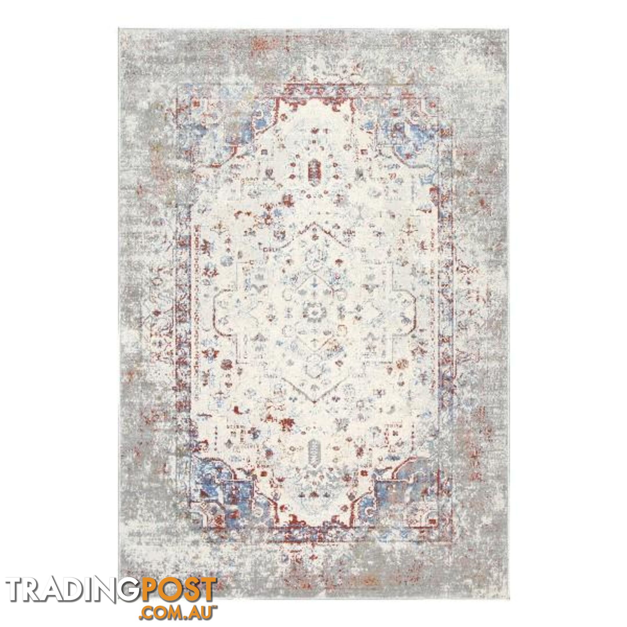 Express Grey Multi Contemporary Rug - Unbranded - 9315512146742