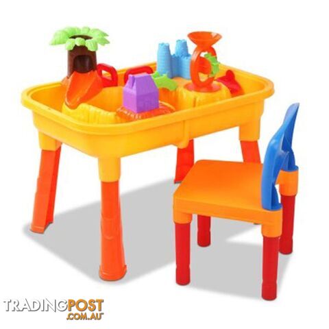 Kids Sand & Water Table Play Set - Keezi - 9350062117071