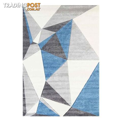 Focus Angles Blue Rug - Unbranded - 4326500316424