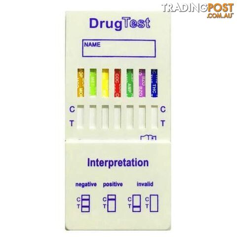 Saliva Drug Test Kit 7-in-1 - Unbranded - 9476062091637