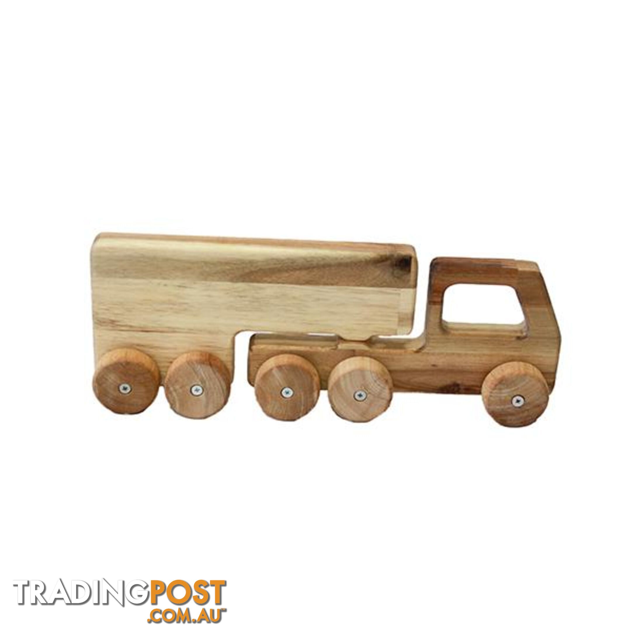 Natural Wooden Truck - Qtoys - 893607426108