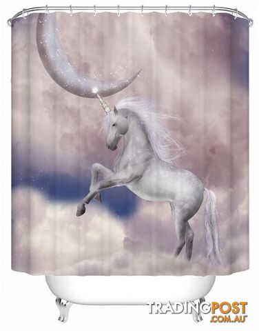 Magical Unicorn Shower Curtain - Curtain - 7427005904349