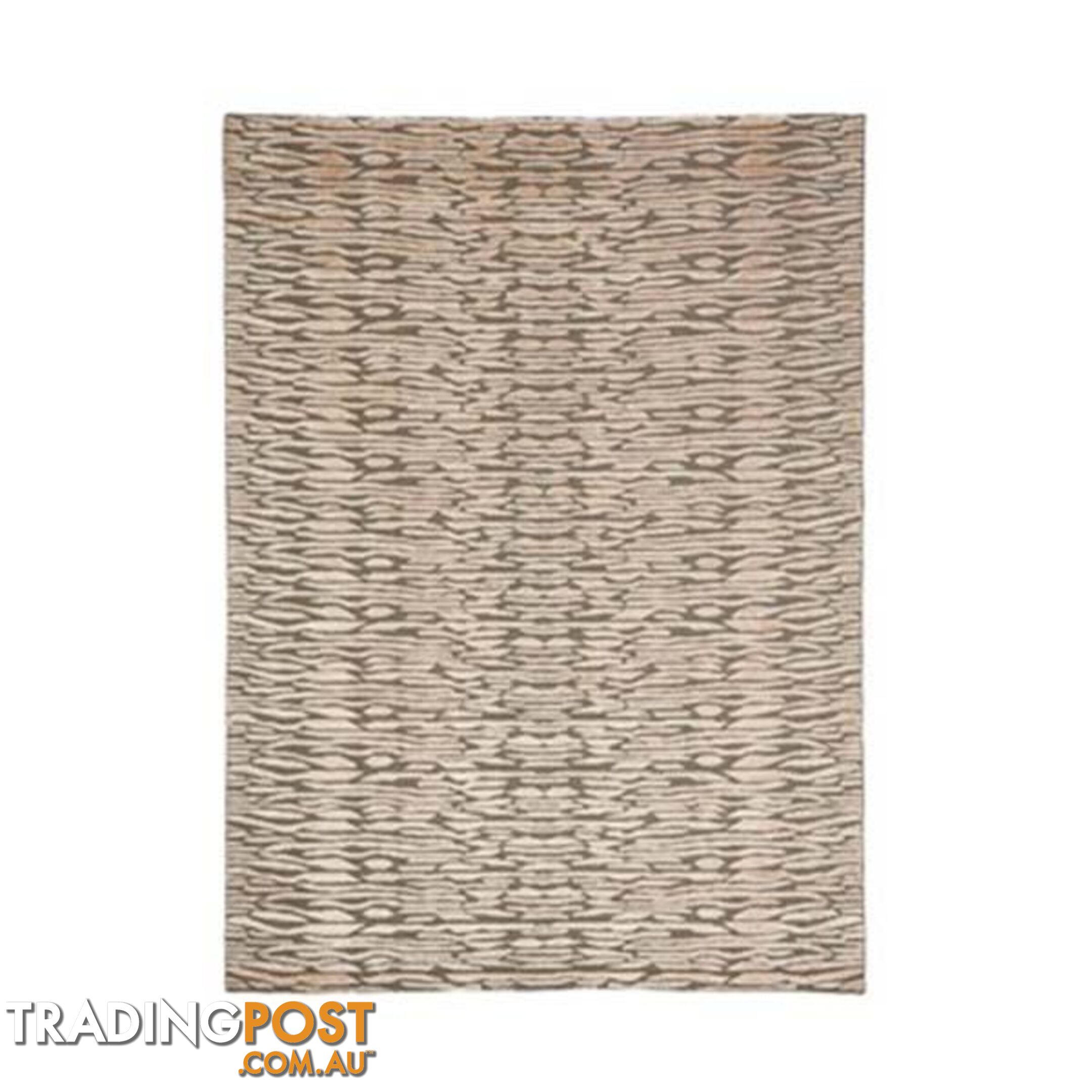 Artful Sea Saw Organic Grey Beige Rug 170 X 230 Cm - Unbranded - 7427046194433