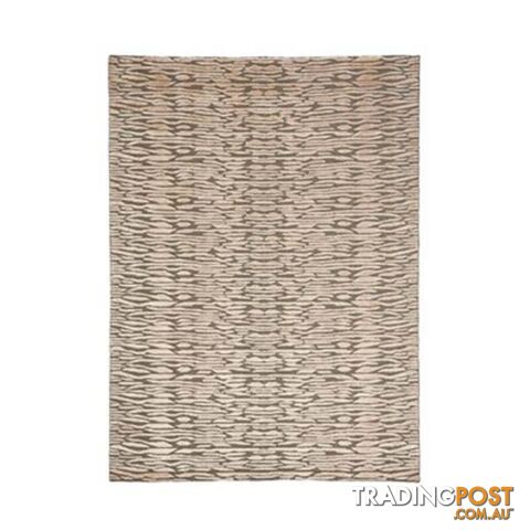 Artful Sea Saw Organic Grey Beige Rug 170 X 230 Cm - Unbranded - 7427046194433