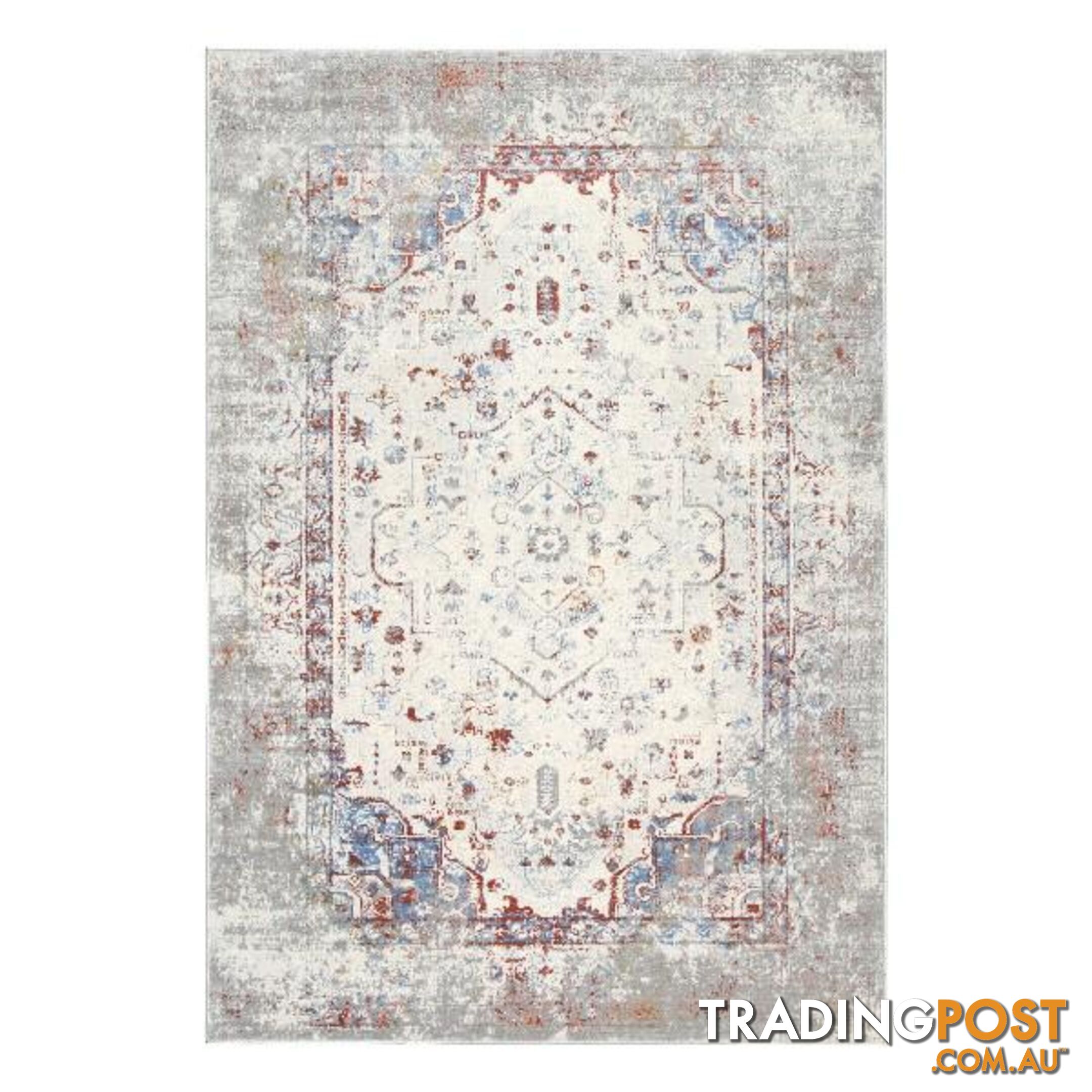 Express Grey Multi Contemporary Rug - Unbranded - 9315512146629