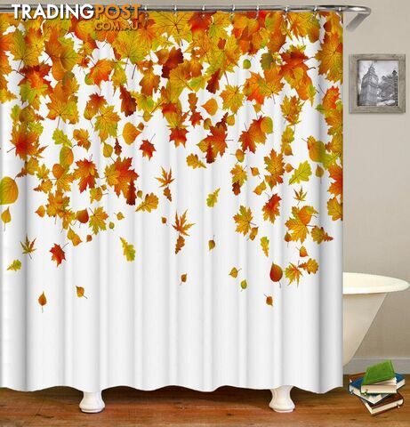 Autumn Leaves Shower Curtain - Curtain - 7427005918070
