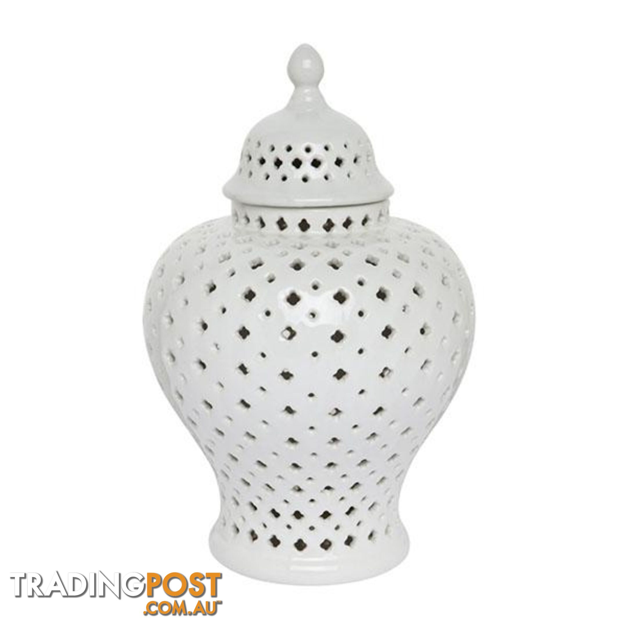 Minx Temple Jar White Range - Jar - 9320294063972