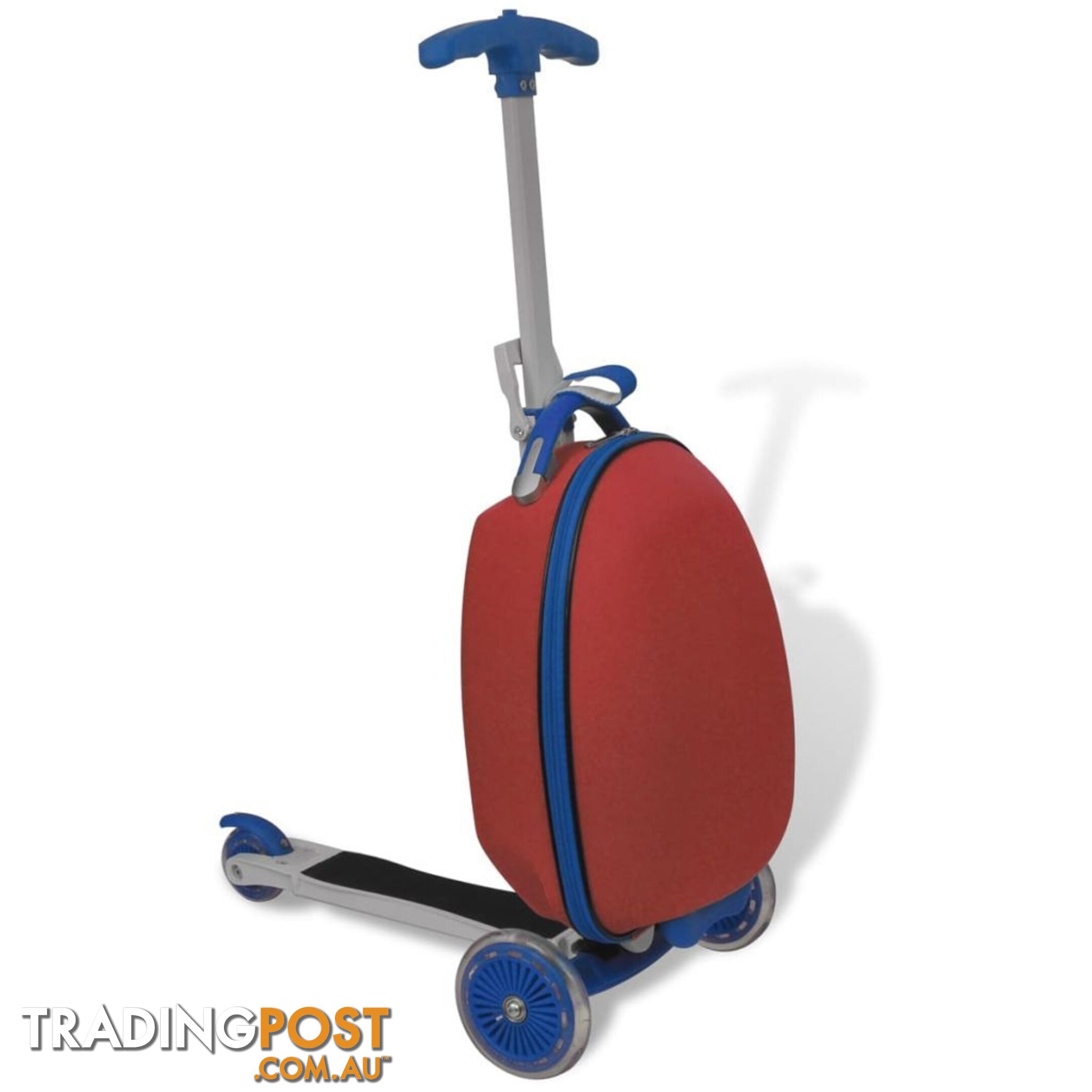 Trolley Case with Scooter for Children - Red - Unbranded - 4326500421524