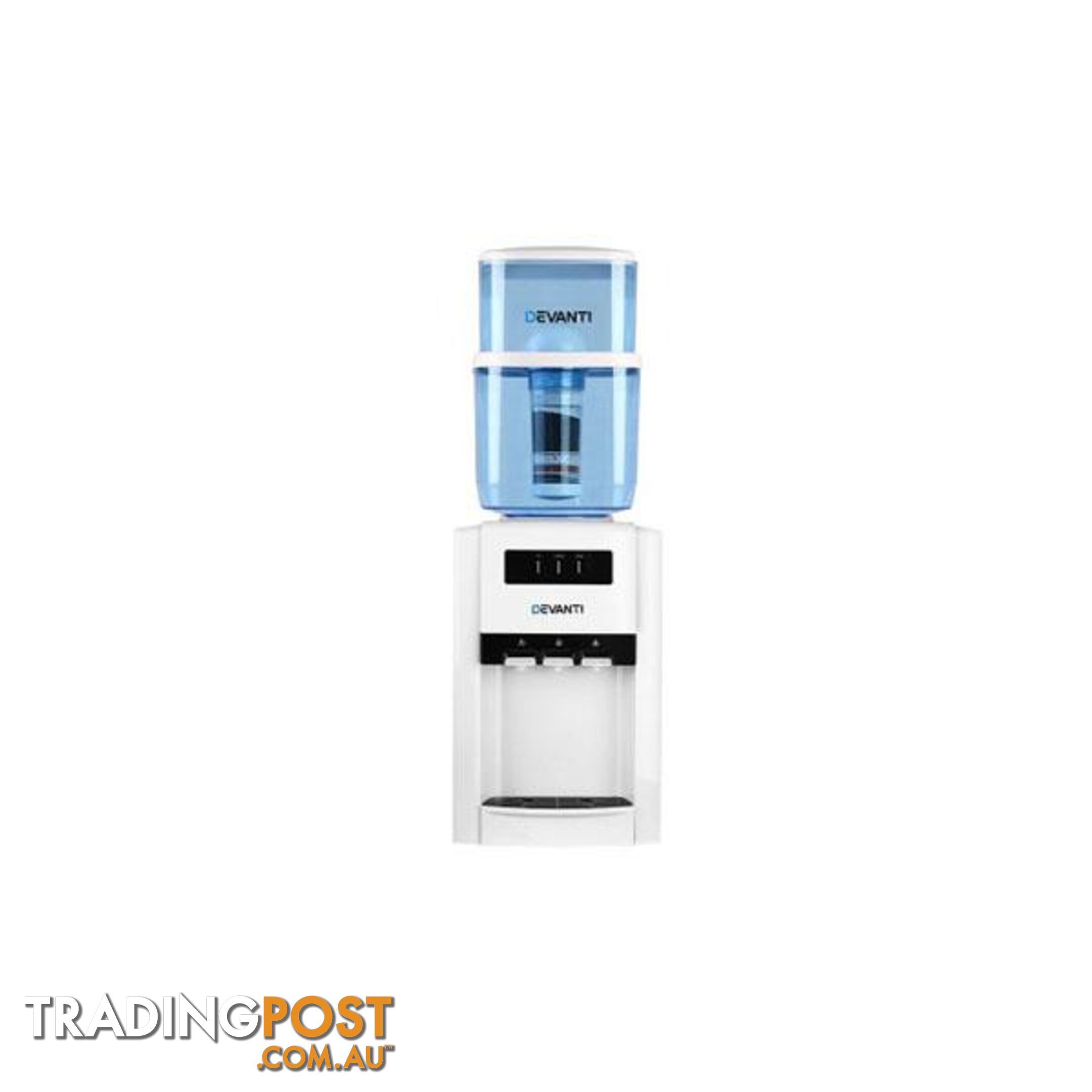 22L Bench Top Water Cooler Dispenser Filter Purifier Three Taps - Water Dispenser - 9350062228593