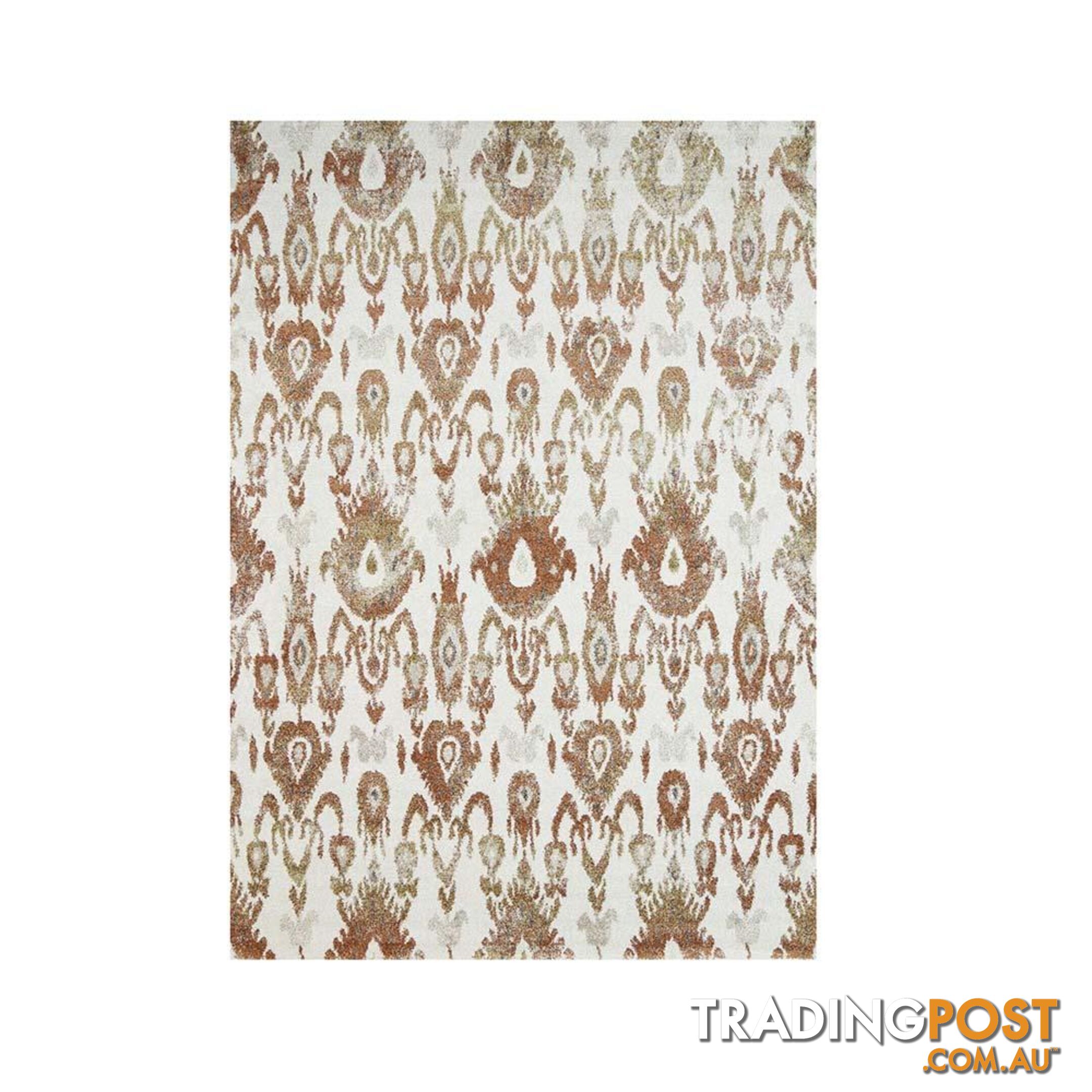 Vision Ikat Rust Rug - Unbranded - 8681840402425