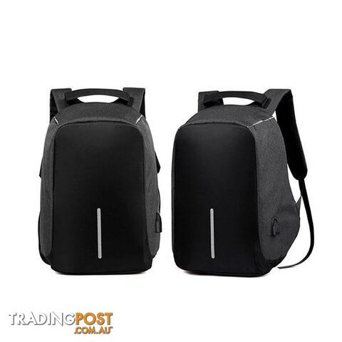 Anti Theft Backpack Waterproof Laptop Bags Usb Charging - Milano - 787976609726